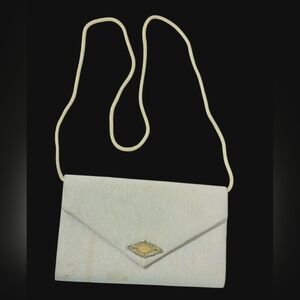 Andre Cellini Vintage Silk Evening Clutch Bag
